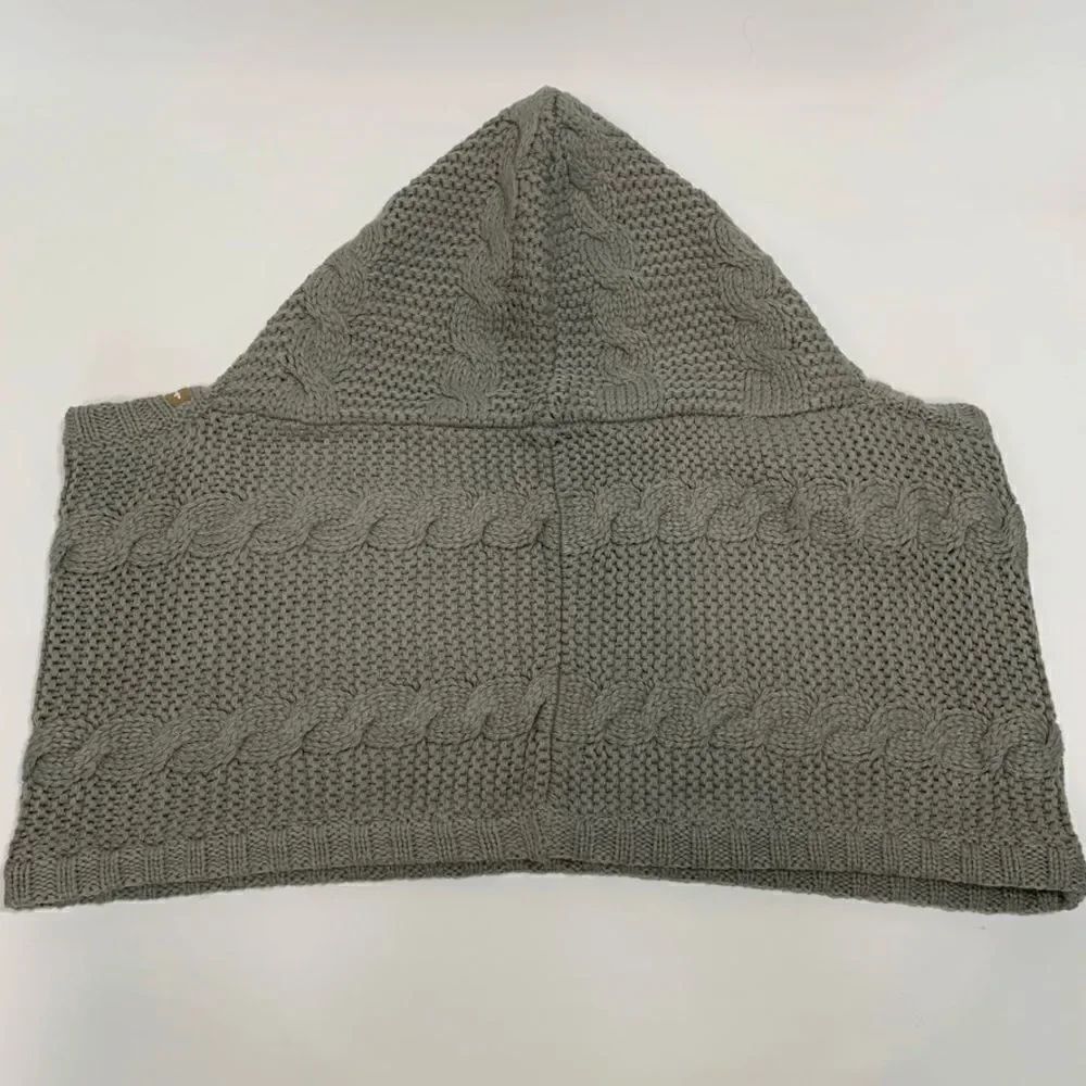 Sperry Top Sider Gray Knit Hoodie